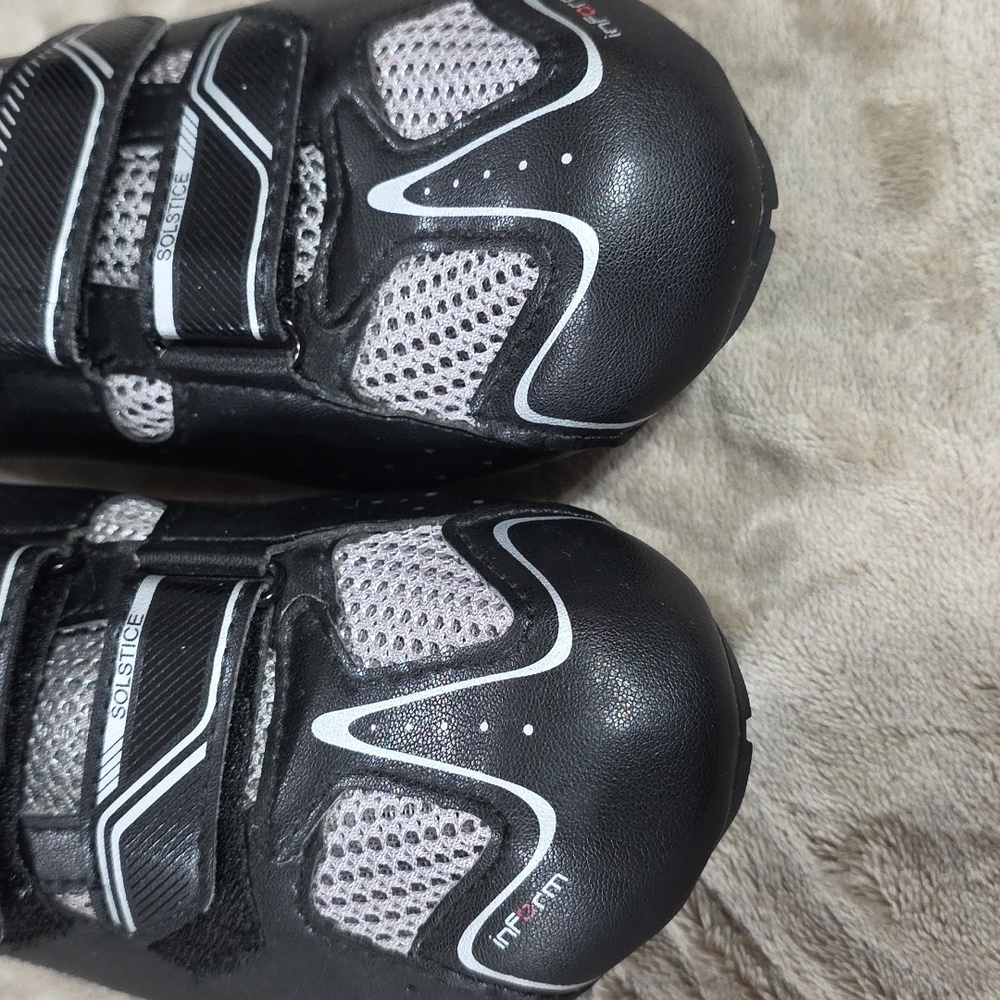 Bontrager Solstice Inform Womens Cycling Shoes Hook & Loop Breathable Sz 8.5 EUC - Picture 6 of 11